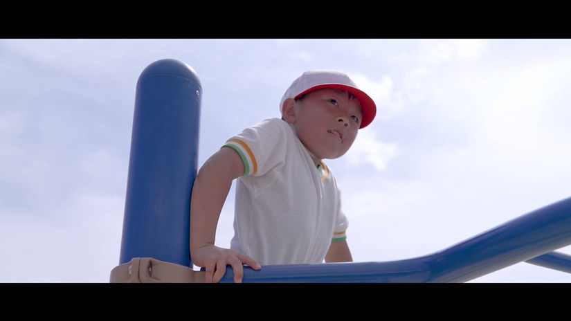 那珂川第二幼稚園　園庭遊び